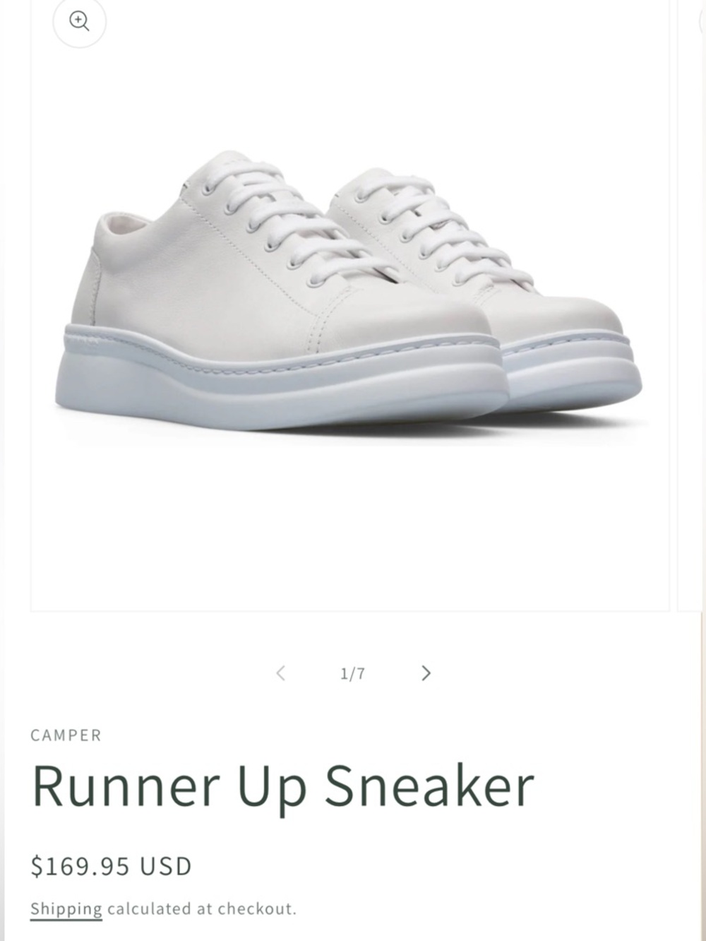 Camper Runner Up Sneakers EU 37 US 7